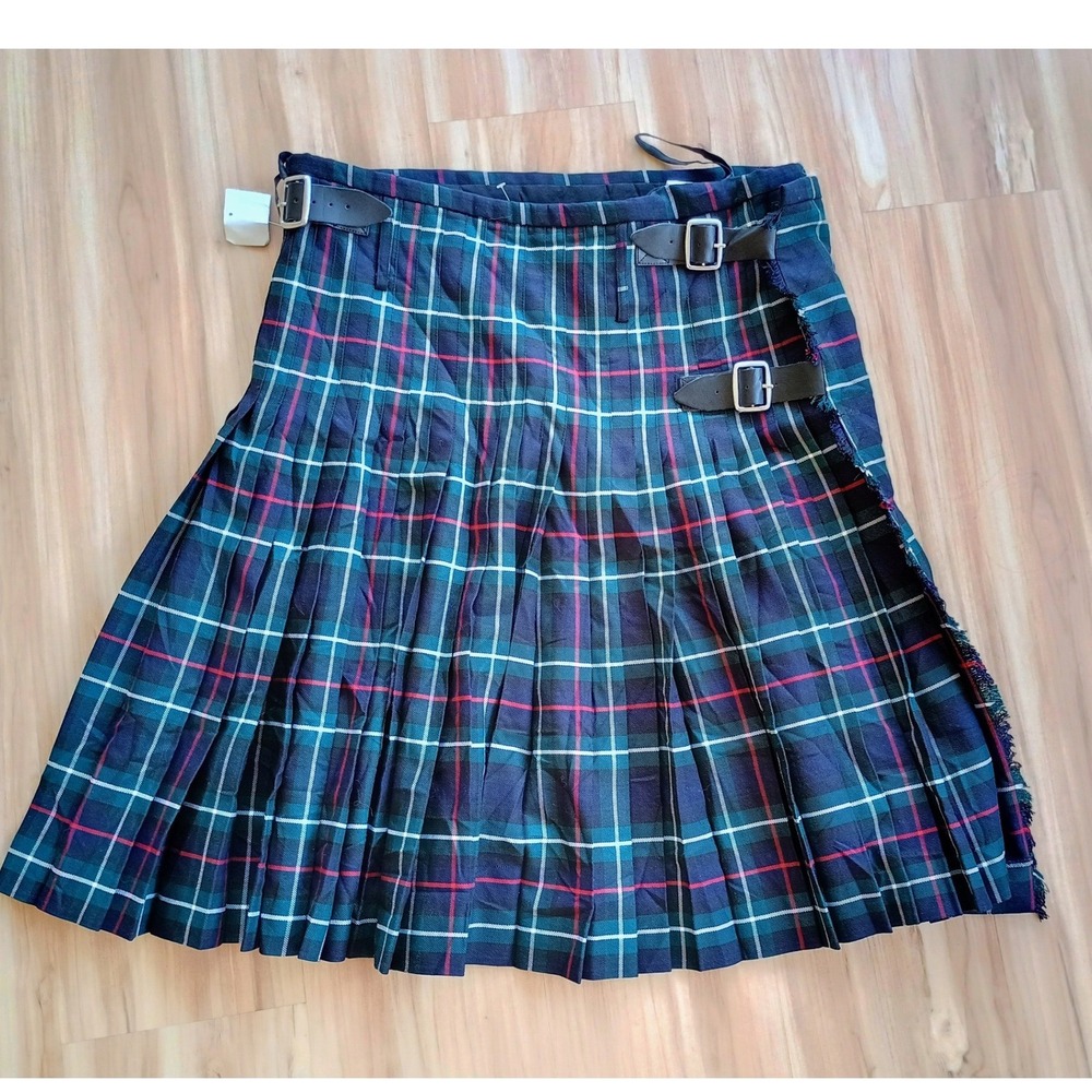 Hector Russell Kiltmaker Mackenzie Tartan Kilt Mens 40 Plaid Highland Wear NEW